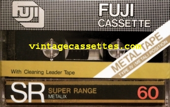 Fuji/Axia FUJI SR Type IV 1980–81 Type IV Cassette Tape