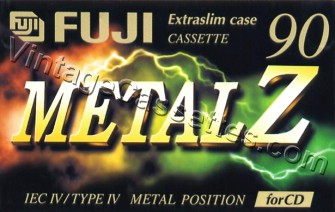 Fuji/Axia FUJI Metal Z 1998–00 Type IV Cassette Tape