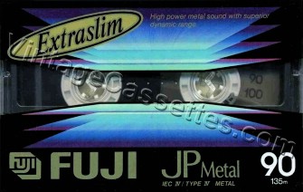 Fuji/Axia FUJI JP Metal 1992–95 Type IV Cassette Tape