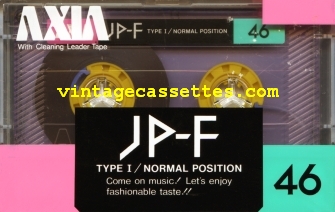 Fuji/Axia AXIA JP-F 1985–86 Type I Cassette Tape
