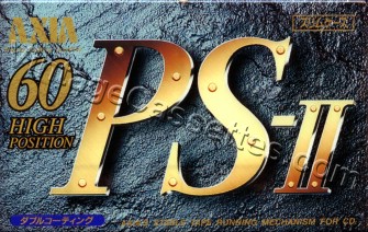 Fuji/Axia AXIA PS-II C 1992 Type II Cassette Tape