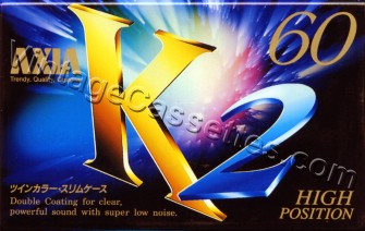 Fuji/Axia AXIA K2 B 1995 Type II Cassette Tape