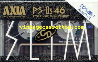 Fuji/Axia AXIA PS-IIs 1989 Type II Cassette Tape