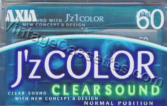 Fuji/Axia AXIA Jz1 J (new) 2001 Type I Cassette Tape