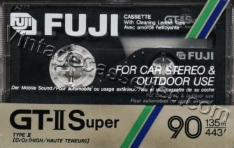 Fuji/Axia FUJI GT-II Super 1988 Type II Cassette Tape