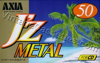 Fuji/Axia AXIA Jz Metal F 1996 Type IV Cassette Tape