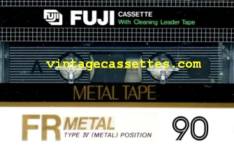 Fuji/Axia FUJI FR Metal 1982–84 Type IV Cassette Tape