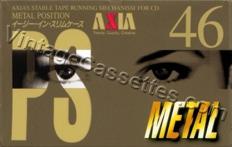 Fuji/Axia AXIA PS Metal G 1995 Type IV Cassette Tape