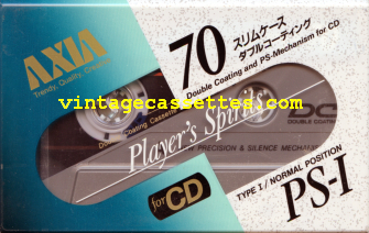 Fuji/Axia AXIA PS-I 1991 Type I Cassette Tape