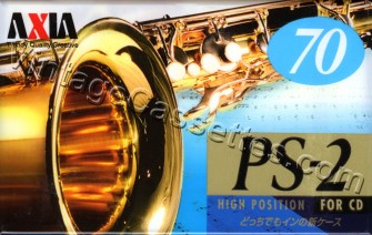 Fuji/Axia AXIA PS 2 H 1996 Type II Cassette Tape