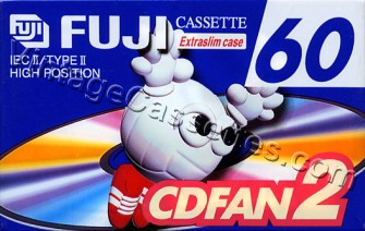 Fuji/Axia FUJI CDFan2 60 1998–00 Type II Cassette Tape