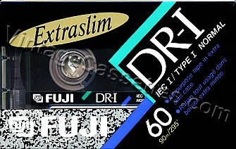 Fuji/Axia FUJI DR-I Slim 1990–91 Type I Cassette Tape