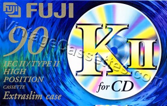 Fuji/Axia FUJI KII 1998–00 Type II Cassette Tape
