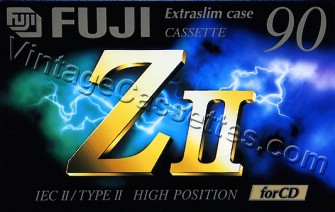 Fuji/Axia FUJI ZII 1998–00 Type II Cassette Tape