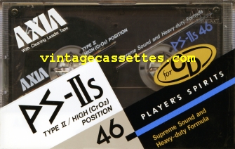 Fuji/Axia AXIA PS-IIs 1988 Type II Cassette Tape
