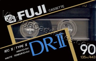 Fuji/Axia FUJI DR-II Type II 1989–90 Type II Cassette Tape