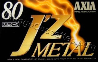 Fuji/Axia AXIA Jz Metal B 1993–94 Type IV Cassette Tape