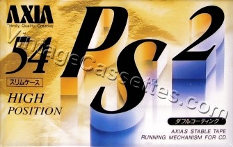 Fuji/Axia AXIA PS 2 F 1993–94 Type II Cassette Tape
