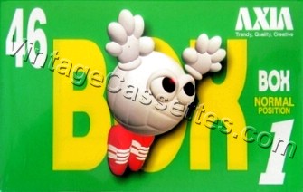 Fuji/Axia AXIA BOX 1 46 A Type I "ball" theme 1995 Type I Cassette Tape