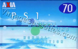 Fuji/Axia AXIA PS1 L 2000 Type I Cassette Tape