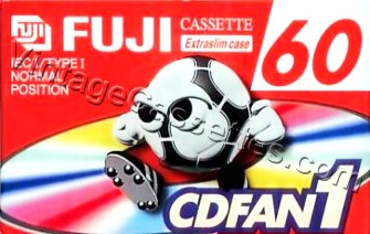 Fuji/Axia FUJI CDFan1 1998–00 Type I Cassette Tape