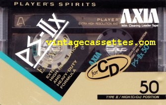 Fuji/Axia AXIA PS-IIx 1988 Type II Cassette Tape