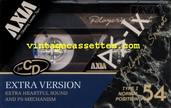 Fuji/Axia AXIA PS-Ix 1989 Type I Cassette Tape