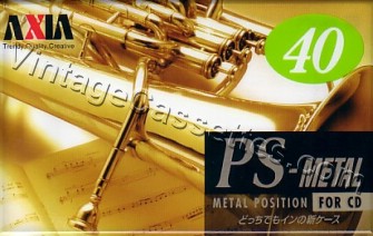 Fuji/Axia AXIA PS Metal H 1996 Type IV Cassette Tape