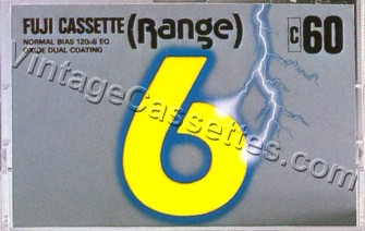 Fuji/Axia FUJI Range 6 1977–79 Type I Cassette Tape