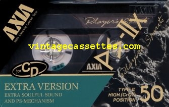 Fuji/Axia AXIA PS-IIx 1989 Type II Cassette Tape
