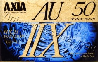 Fuji/Axia AXIA AU IIX A 1992 Type II Cassette Tape