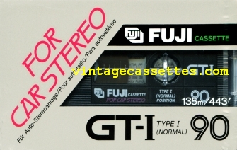 Fuji/Axia FUJI GT-I 1982–84 Type I Cassette Tape