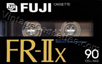Fuji/Axia FUJI FR-IIx Type II 1989–90 Type II Cassette Tape