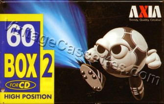 Fuji/Axia AXIA BOX 2 60 B Type II "Ball" theme 1996 Type II Cassette Tape