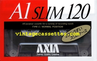 Fuji/Axia AXIA A1 Slim 1991 Type I Cassette Tape