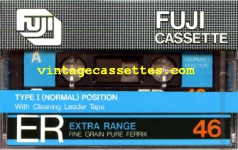 Fuji/Axia FUJI ER Type I 1980–81 Type I Cassette Tape