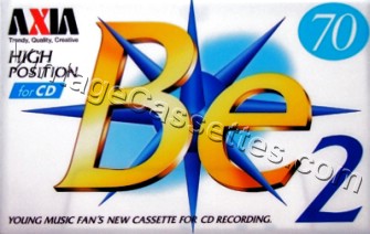Fuji/Axia AXIA Be2 A 1996 Type II Cassette Tape