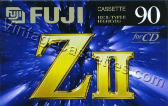 Fuji/Axia FUJI ZII 1995–97 Type II Cassette Tape