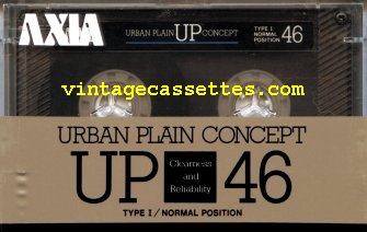 Fuji/Axia AXIA UP 1988 Type I Cassette Tape