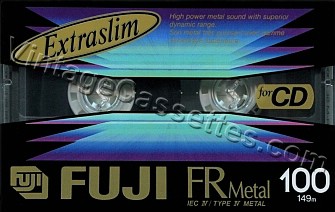 Fuji/Axia FUJI FR Metal Type IV 1992–95 Type IV Cassette Tape