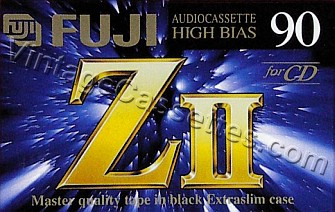 Fuji/Axia FUJI ZII 1995–97 Type II Cassette Tape