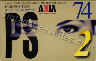 Fuji/Axia AXIA PS 2 G 1995 Type II Cassette Tape