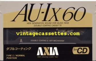 Fuji/Axia AXIA AU-Ix 1991 Type I Cassette Tape