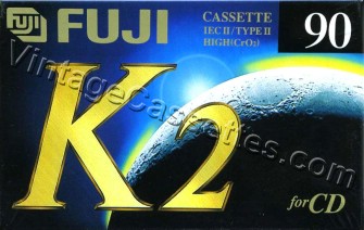Fuji/Axia FUJI K2 1995–97 Type II Cassette Tape