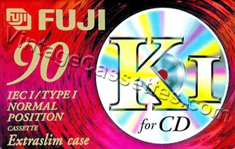 Fuji/Axia FUJI K1 1998–00 Type I Cassette Tape