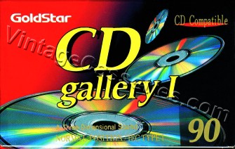 GoldStar Goldstar CD Gallery I 1993–96 Type I Cassette Tape