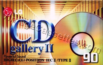 GoldStar LG CD Gallery II 1997–01 Type II Cassette Tape