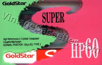 GoldStar Goldstar HP Type I 1991–92 Type I Cassette Tape