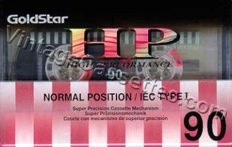 GoldStar Goldstar HP 1993–96 Type I Cassette Tape