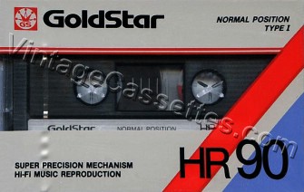 GoldStar Goldstar HR Type I 1986–88 Type I Cassette Tape